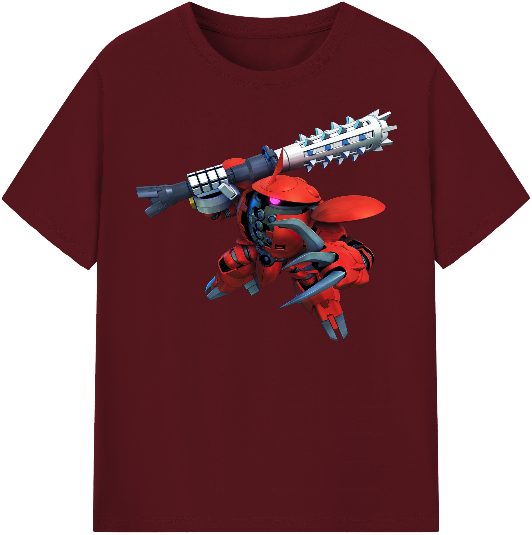 （画像用） 機動戦士ガンダム Mobile Suit Gundam 綿100％半袖Tシャツ（フロントプリント）